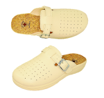 Klapki Damskie Profilaktyczne Beż ŻelBut 8515