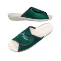 Kapcie damskie zielone szerokie – wygodne obuwie domowe dla seniorek